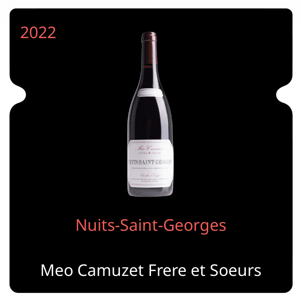 Meo Camuzet Frere et Soeurs Nuits-Saint-Georges 2022