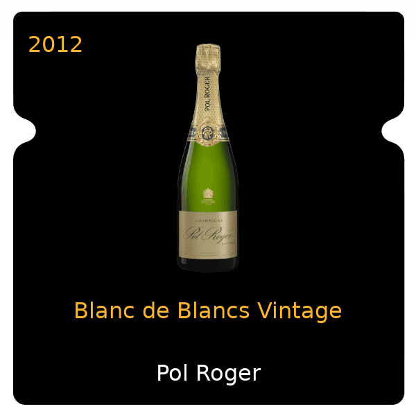 Pol Roger Blanc de Blancs Vintage 2012