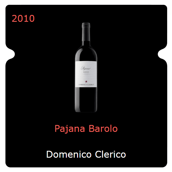 Domenico Clerico Pajana Barolo 2010