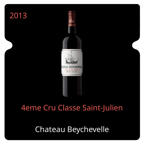 Beychevelle 4eme Cru Classe Saint-Julien 2013