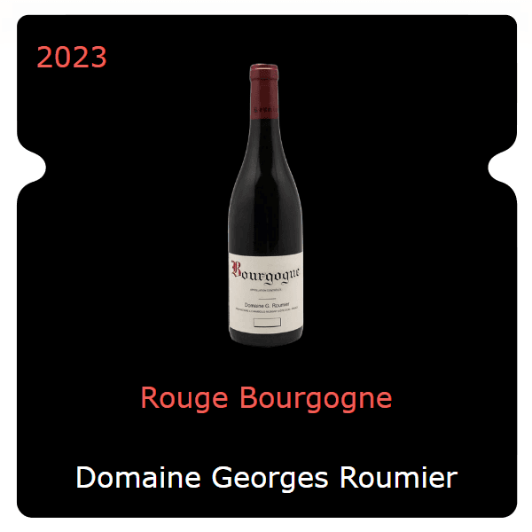 Georges Roumier Rouge Bourgogne 2023