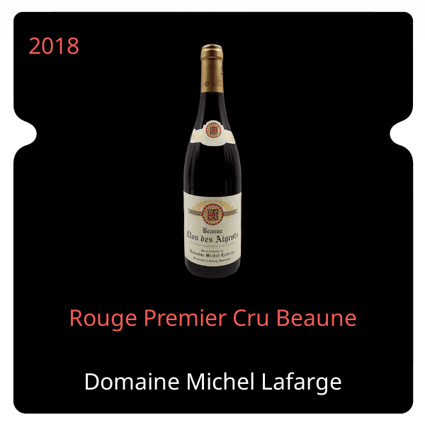 Michel Lafarge Rouge Premier Cru Beaune 2018