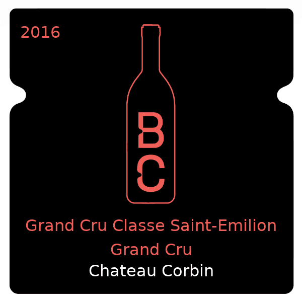 Grand Corbin-Despagne Grand Cru Classe Saint-Emilion Grand Cru 2016