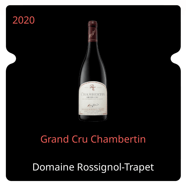 Rossignol-Trapet Grand Cru Chambertin 2020
