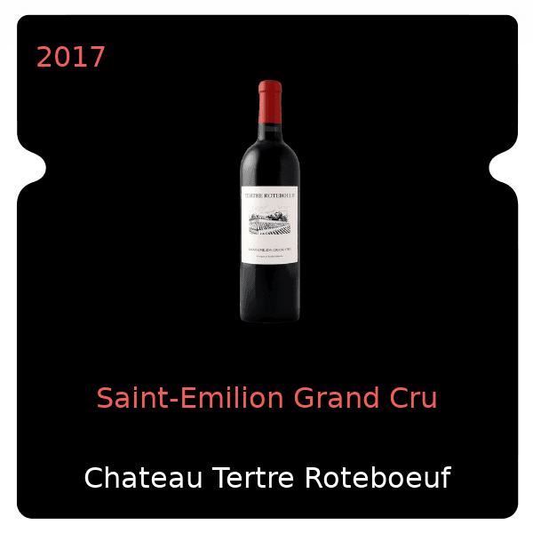 Tertre Roteboeuf Saint-Emilion Grand Cru 2017