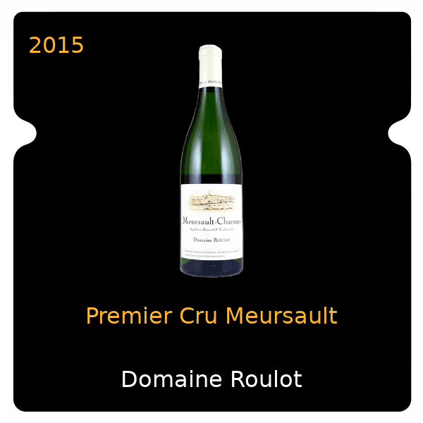 Roulot Premier Cru Meursault 2015