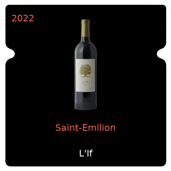 L'If Saint-Emilion 2022