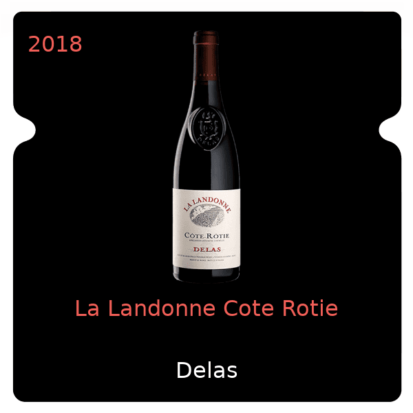Delas La Landonne Cote Rotie 2018
