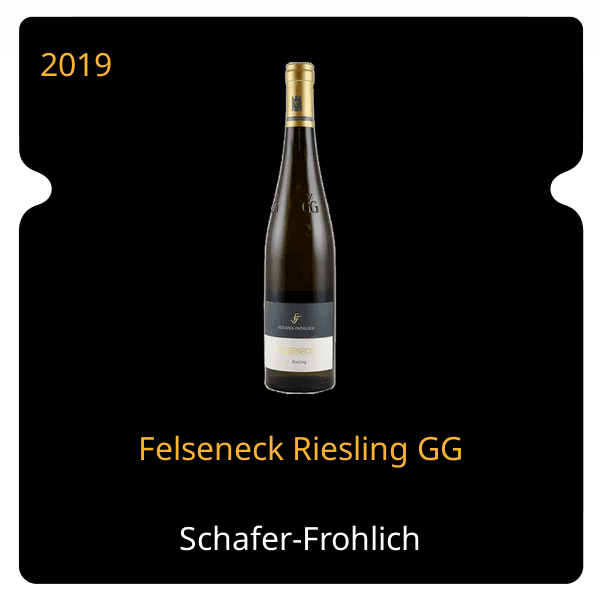 Schafer-Frohlich Felseneck Riesling GG 2019