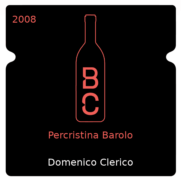Domenico Clerico Percristina Barolo 2008