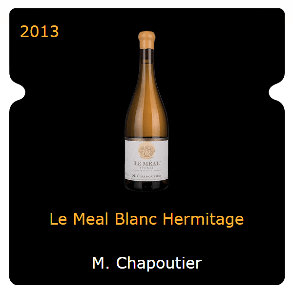 M. Chapoutier Le Meal Blanc Hermitage 2013