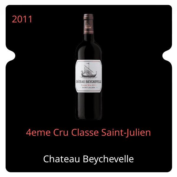 Beychevelle 4eme Cru Classe Saint-Julien 2011