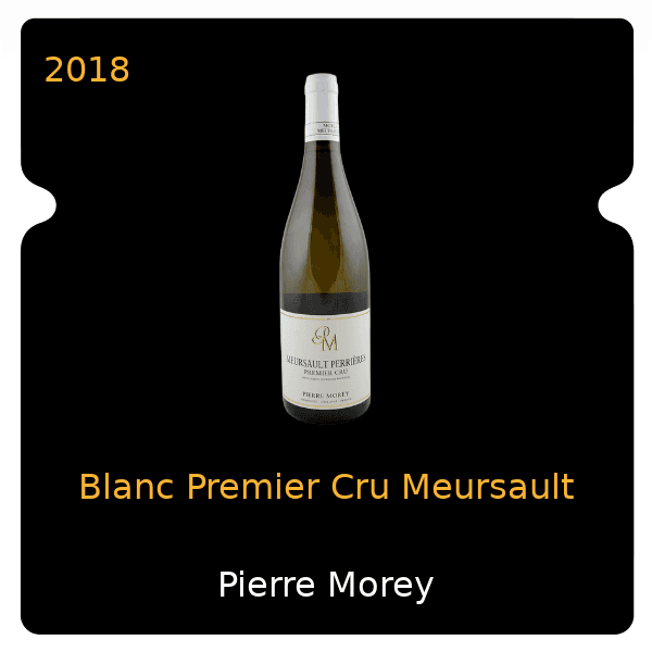 Pierre Morey Blanc Premier Cru Meursault 2018