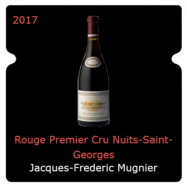 Jacques-Frederic Mugnier Rouge Premier Cru Nuits-Saint-Georges 2017
