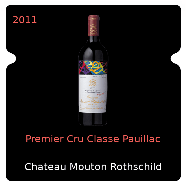 Mouton Rothschild Premier Cru Classe Pauillac 2011