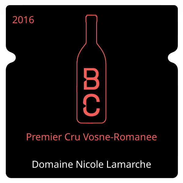 Nicole Lamarche Premier Cru Vosne-Romanee 2016
