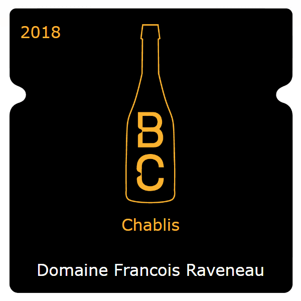 Francois Raveneau Chablis 2018