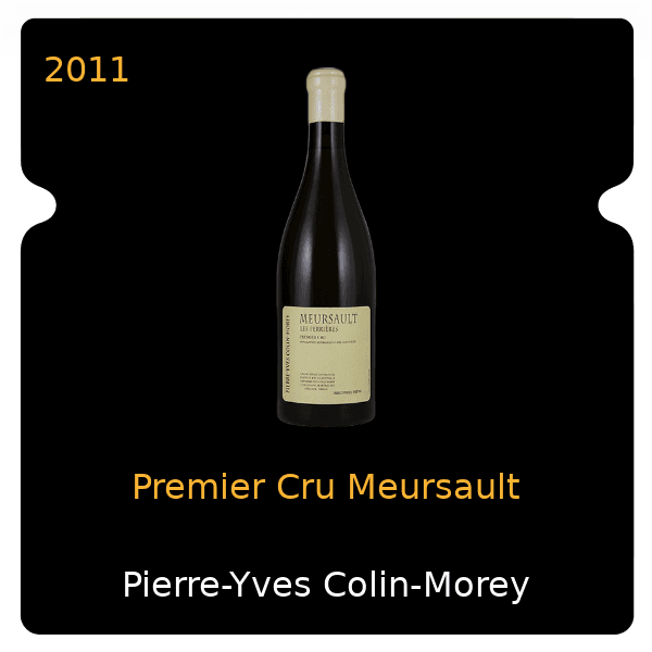 Pierre-Yves Colin-Morey Premier Cru Meursault 2011