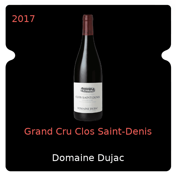 Dujac Grand Cru Clos Saint-Denis 2017