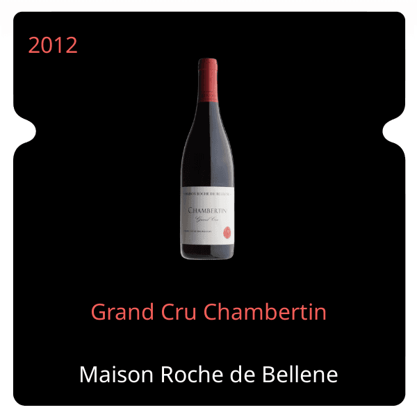 Roche de Bellene Grand Cru Chambertin 2012