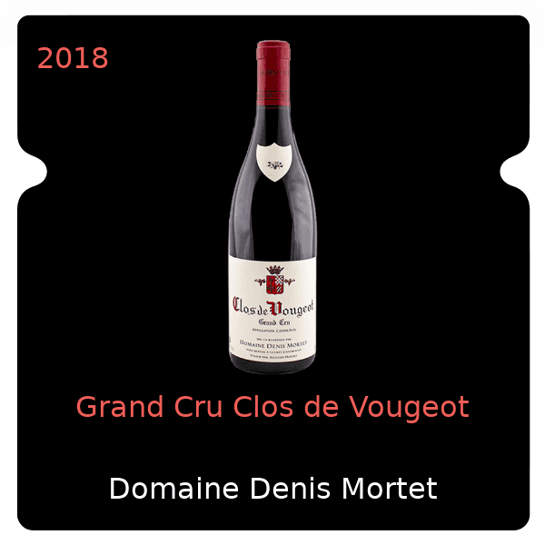 Denis Mortet Grand Cru Clos de Vougeot 2018
