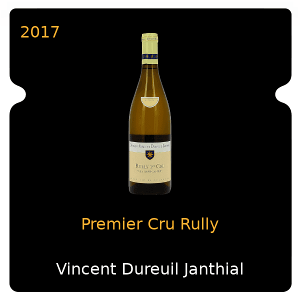 Vincent Dureuil Janthial Premier Cru Rully 2017