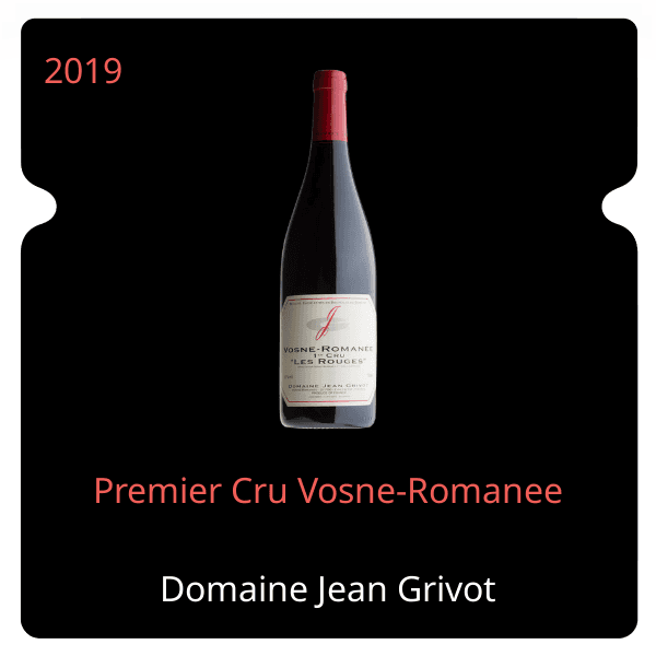 Jean Grivot Premier Cru Vosne-Romanee 2019