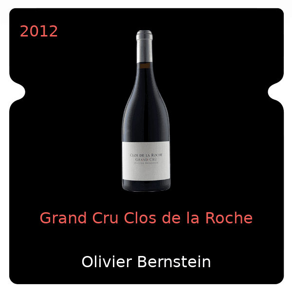 Olivier Bernstein Grand Cru Clos de la Roche 2012