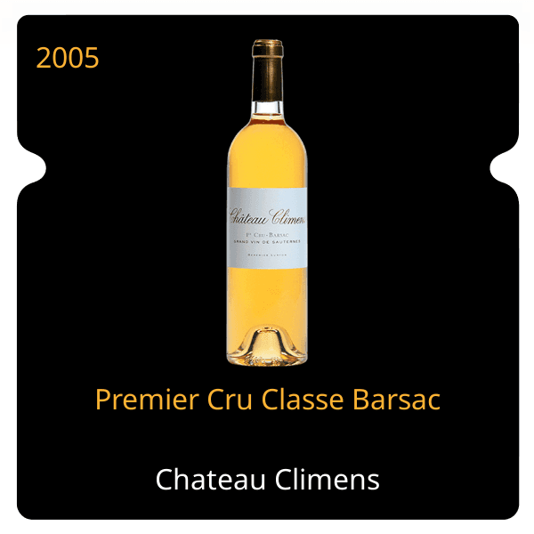 Climens Premier Cru Classe Barsac 2005