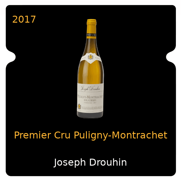 Joseph Drouhin Premier Cru Puligny-Montrachet 2017