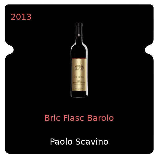 Paolo Scavino Bric Fiasc Barolo 2013