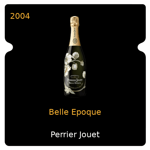 Perrier Jouet Belle Epoque 2004