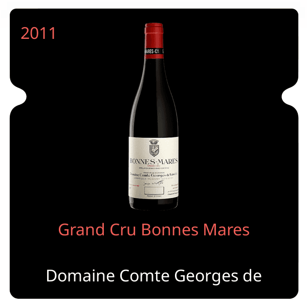 Comte Georges de Vogue Grand Cru Bonnes Mares 2011