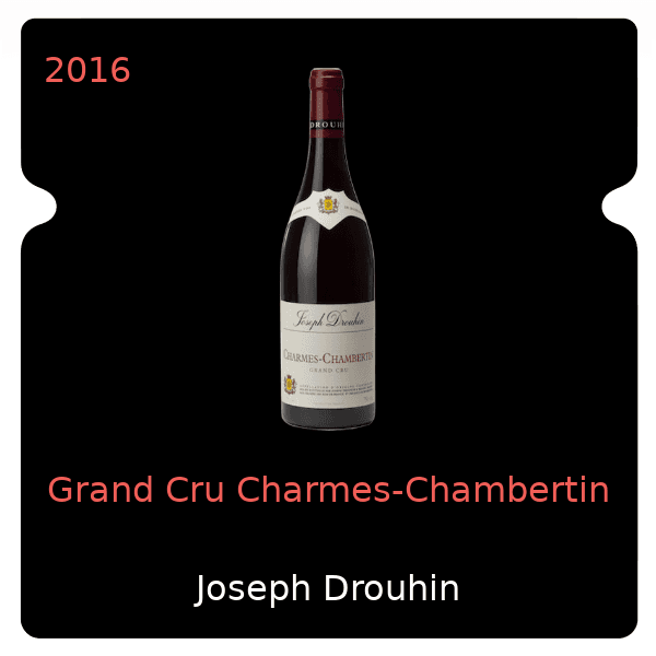 Joseph Drouhin Grand Cru Charmes-Chambertin 2016