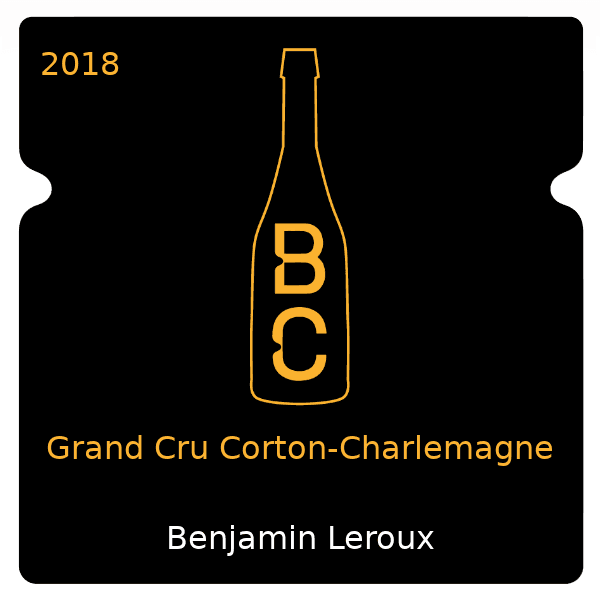 Benjamin Leroux Grand Cru Corton-Charlemagne 2018