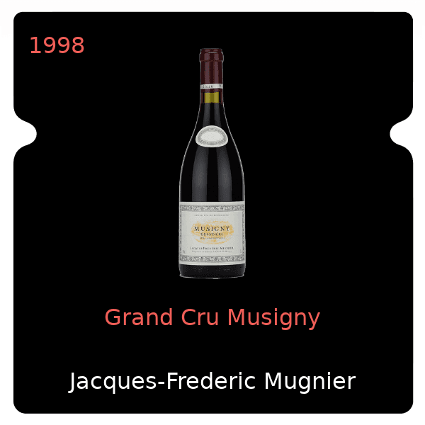 Jacques-Frederic Mugnier Grand Cru Musigny 1998