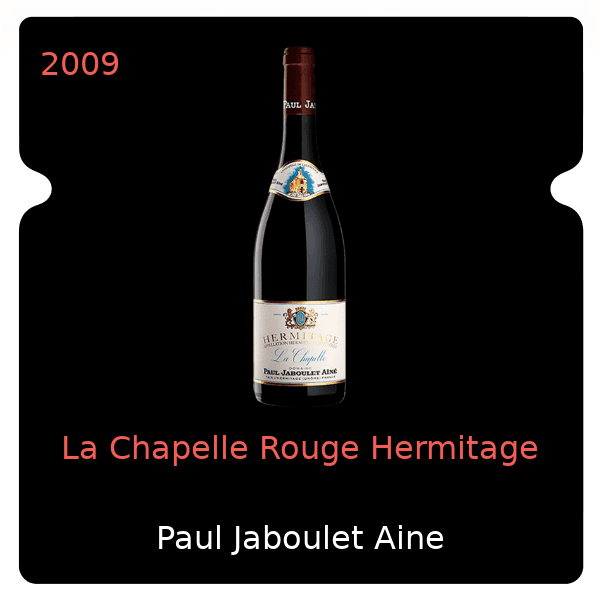 Paul Jaboulet Aine La Chapelle Rouge Hermitage 2009