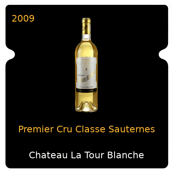 Tour Carnet Premier Cru Classe Sauternes 2009