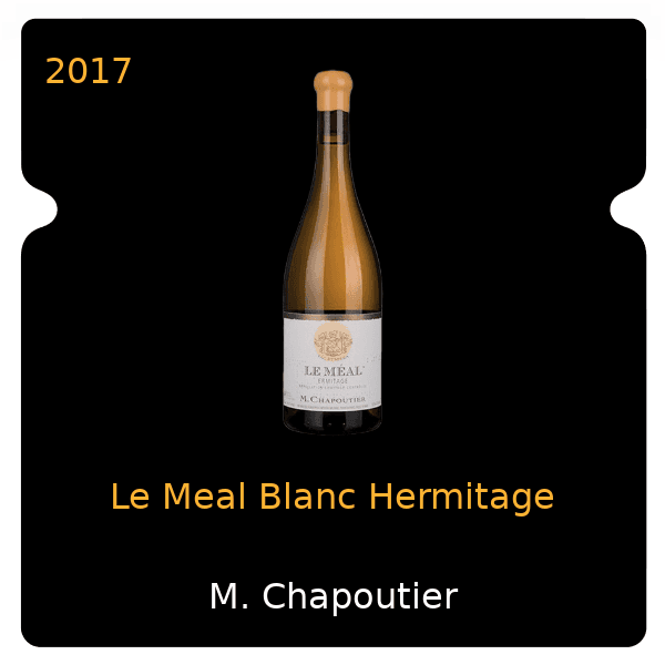 M. Chapoutier Le Meal Blanc Hermitage 2017