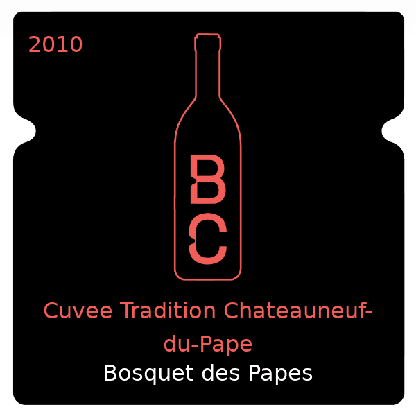 Bosquet des Papes Cuvee Tradition Chateauneuf-du-Pape 2010