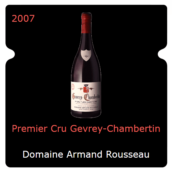 Armand Rousseau Premier Cru Gevrey-Chambertin 2007