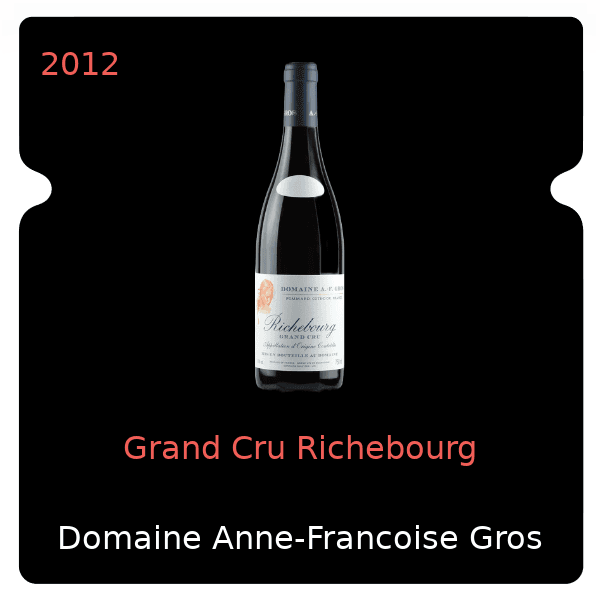 Anne Gros Grand Cru Richebourg 2012