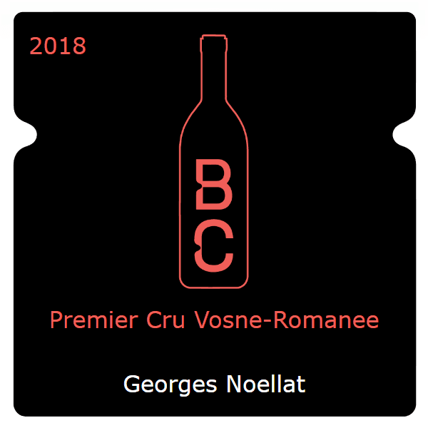 Georges Noellat Premier Cru Vosne-Romanee 2018