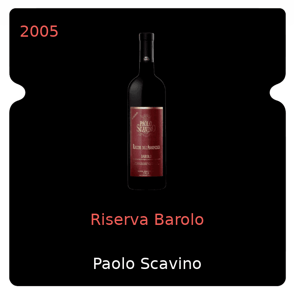 Paolo Scavino Riserva Barolo 2005