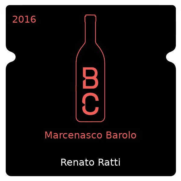 Renato Ratti Marcenasco Barolo 2016
