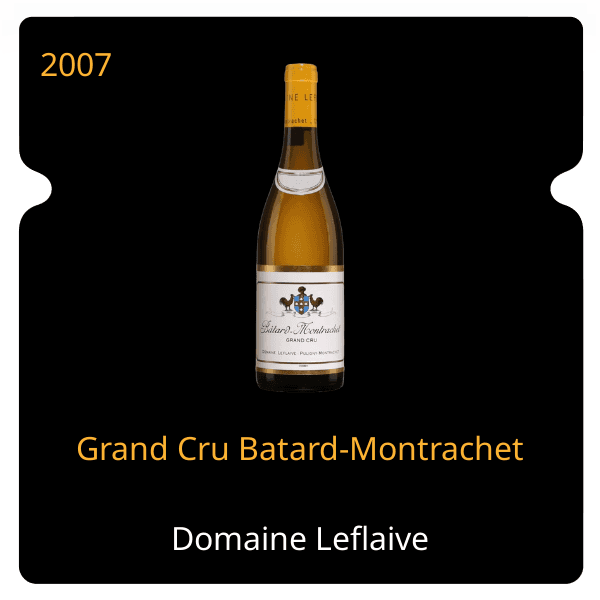 Leflaive Grand Cru Batard-Montrachet 2007