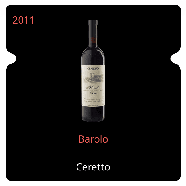 Ceretto Barolo 2011