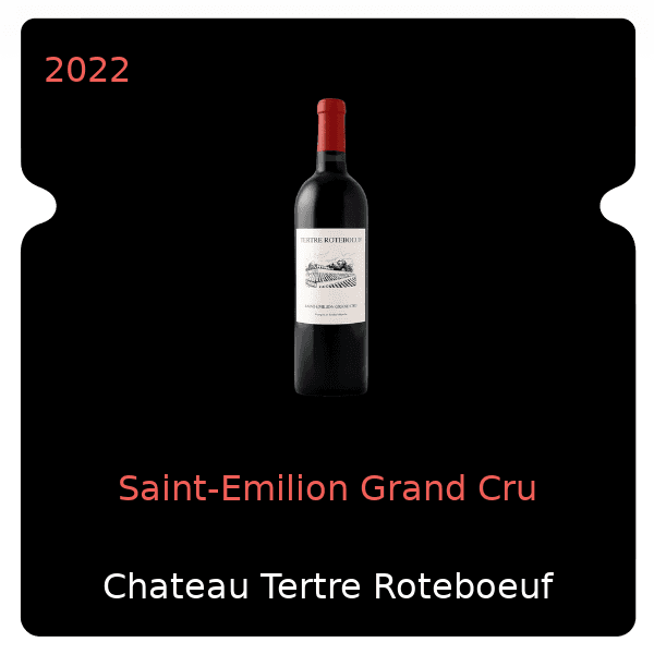 Tertre Roteboeuf Saint-Emilion Grand Cru 2022