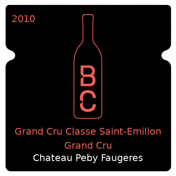 Faugeres Grand Cru Classe Saint-Emilion Grand Cru 2010