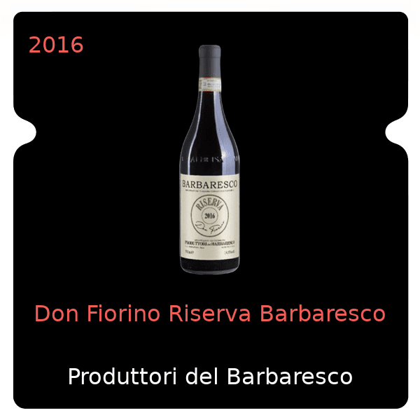 Barbaresco Don Fiorino Riserva Barbaresco 2016